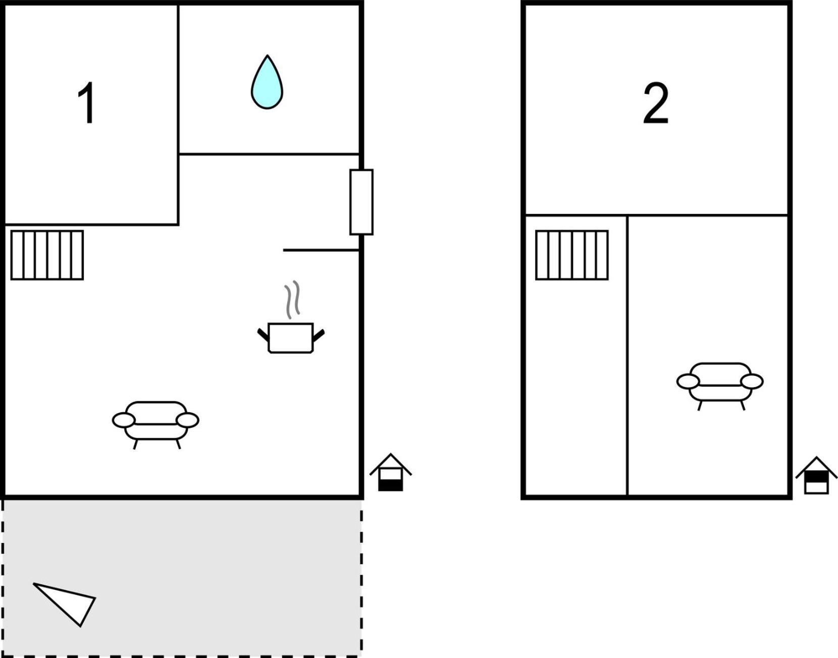 2 Bedroom Nice Home In Zerpenschleuse Екстериор снимка